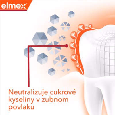 ELMEX JUNIOR zubná pasta (6-12 rokov) 75 ml – Obrázok 2