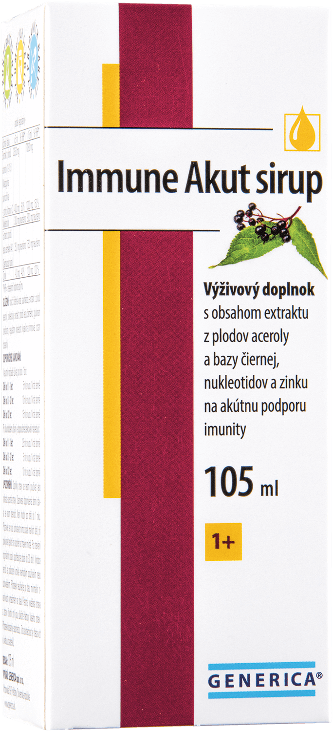 GENERICA Immune Akut sirup 105 ml