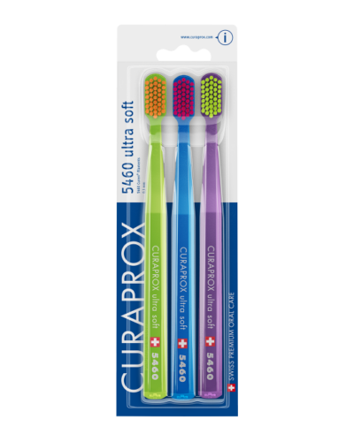 CURAPROX CS 5460 Ultrasoft zubná kefka 3 ks – Obrázok 2