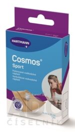 Cosmos Sport vodeodolná náplasť na rany 6 cm x 10 cm 5 ks