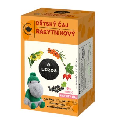 LEROS Detský čaj RAKYTNÍKOVÝ 20 x 2 g