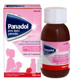 Panadol pre deti jahoda perorálna suspenzia 100 ml