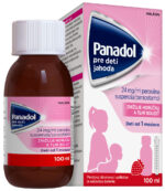 Panadol pre deti jahoda perorálna suspenzia 100 ml – Obrázok 2