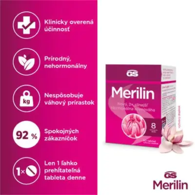 GS Merilin originál 60 tabliet – Obrázok 2