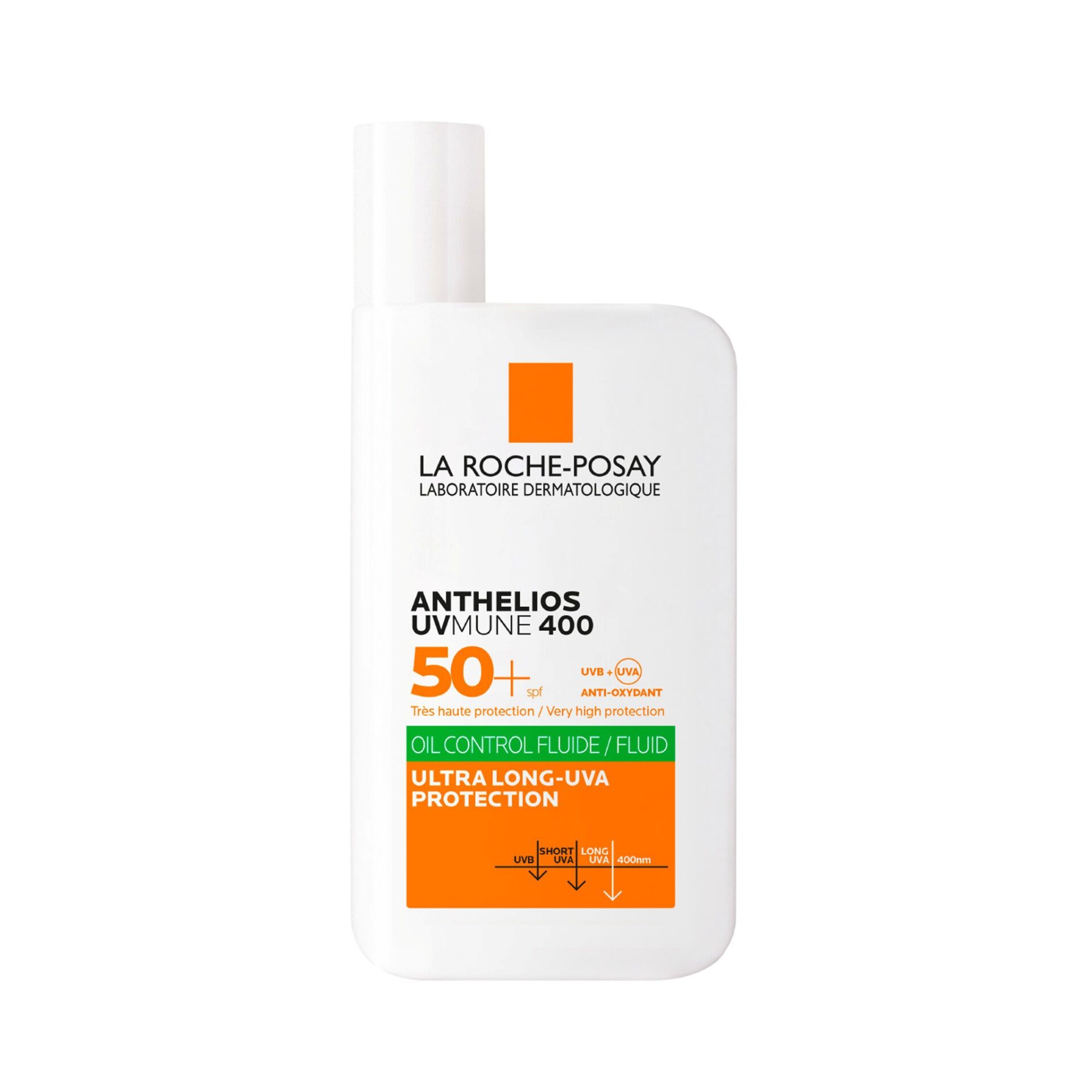 3337875847292_21 LA ROCHE-POSAY ANTHELIOS UVMUNE 400 SPF 50+ OIL CONTROL fluid 50 ml – Obrázok 1