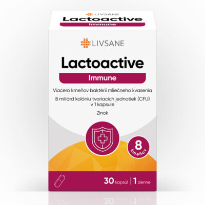 LIVSANE Laktoaktívne kapsuly Immune 30 kapsúl