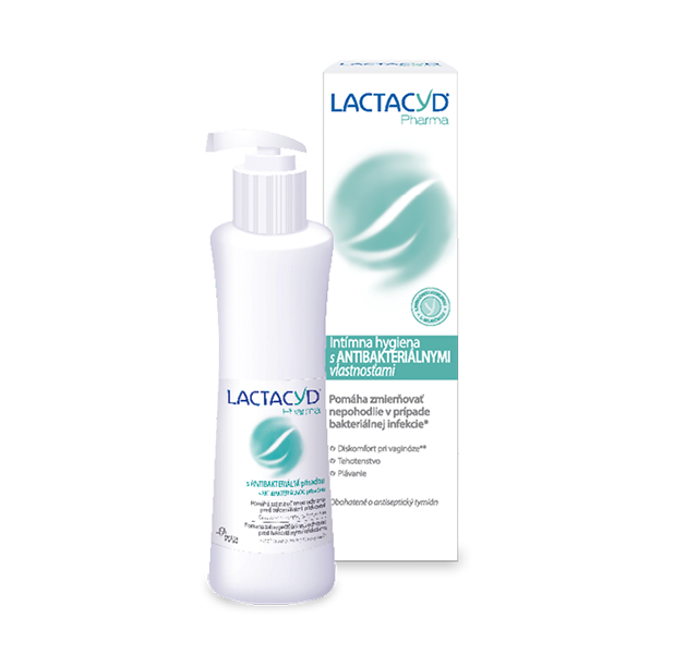 LACTACYD Pharma ANTIBAKTERIÁLNY intímna hygiena 250 ml – Obrázok 1
