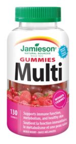 Jamieson Multi Gummies pre ženy 130 želatínových pastiliek