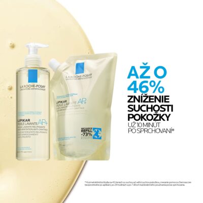 LA ROCHE-POSAY LIPIKAR  AP+ sprchový olej 400 ml – Obrázok 3