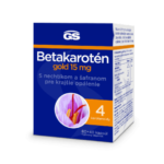 GS Betakarotén gold 15 mg s nechtíkom a šafranom 120 kapsúl