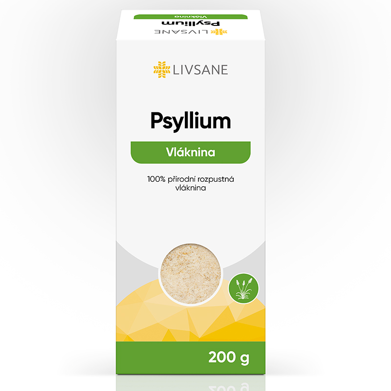 O0059239 LIVSANE Psyllium rozpustná vláknina 200 g – Obrázok 1