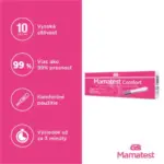 GS Mamatest Comfort tehotenský test 1 ks – Obrázok 3