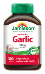 Jamieson Cesnak bez zápachu 500 mg 300 kapsúl