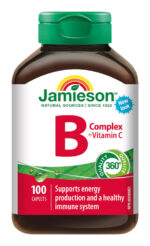 Jamieson B-komplex s vitamínom C 100 tabliet