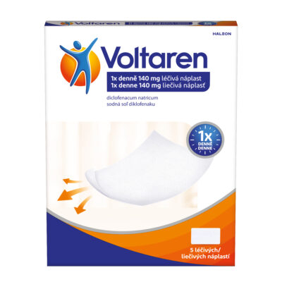 Voltaren 1x denne 140 mg liečivá náplasť 5 ks