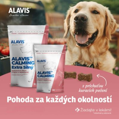 ALAVIS CALMING EXTRA SILNÝ  pre psy a mačky 30 žuvacích tabliet – Obrázok 3