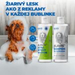 ALAVIS ŠAMPON Chlórhexidín psy, mačky, fretky, kone 250 ml – Obrázok 2