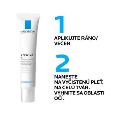 LA ROCHE-POSAY EFFACLAR K(+) krém 40 ml – Obrázok 4