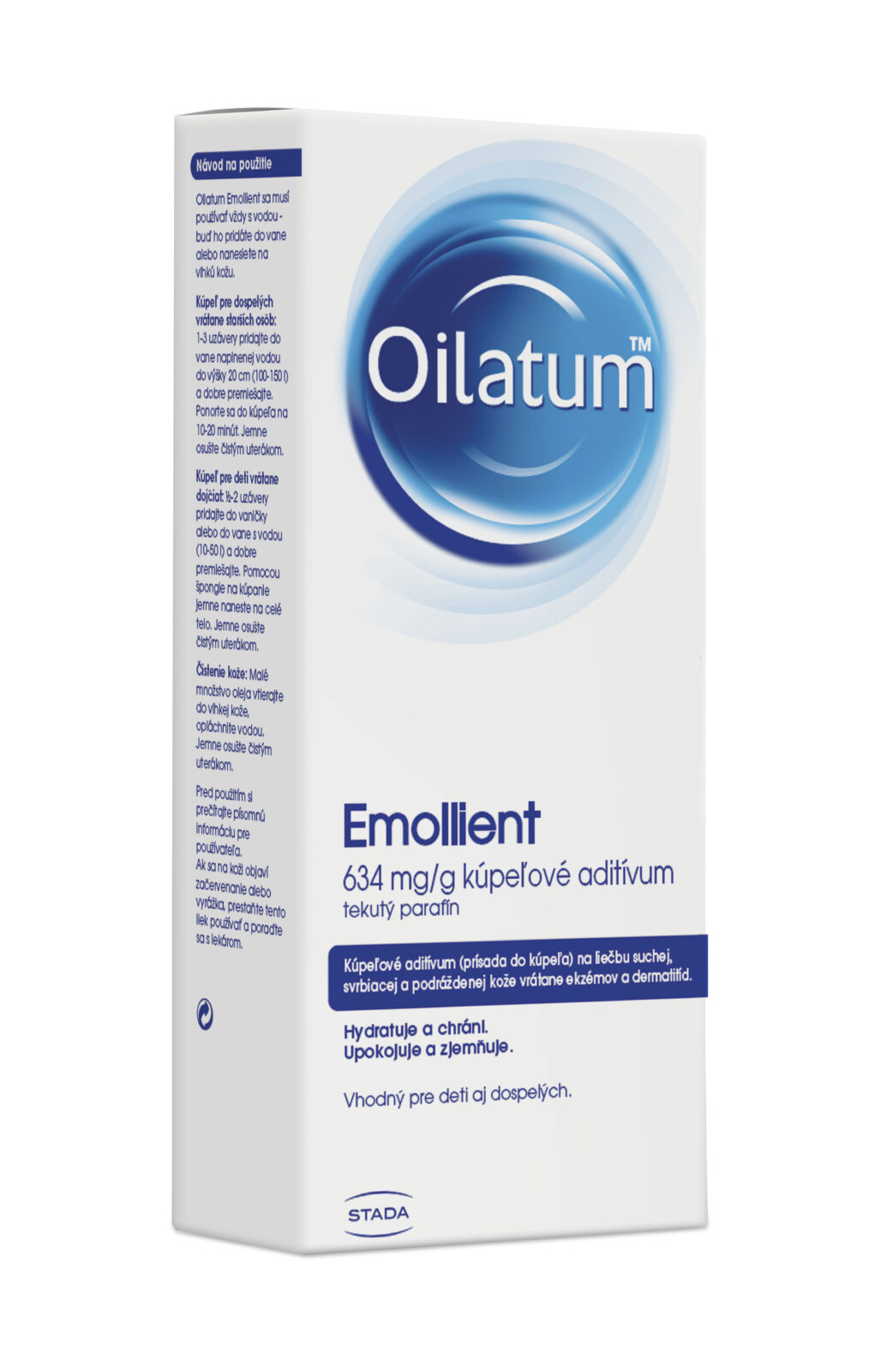 Oilatum Emollient 500 ml – Obrázok 1