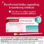 Canesten GYN 1 deň 500 mg 1 mäkká vaginálna kapsula – Obrázok 3