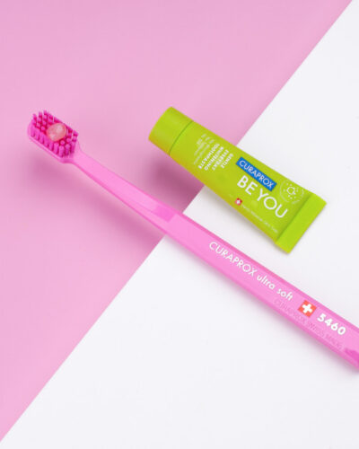 CURAPROX BE YOU 6-pack zubná pasta 6x10 ml + zubná kefka CS 5460 – Obrázok 3