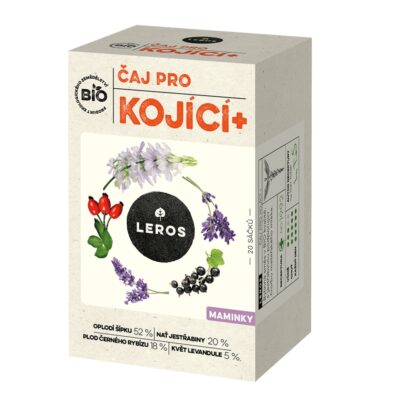 LEROS BIO ČAJ PRE DOJČIACE MAMIČKY+ bylinný čaj 20 x 2 g