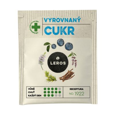 LEROS VYROVNANÝ CUKOR nálevové vrecká 20 x 1 g – Obrázok 2