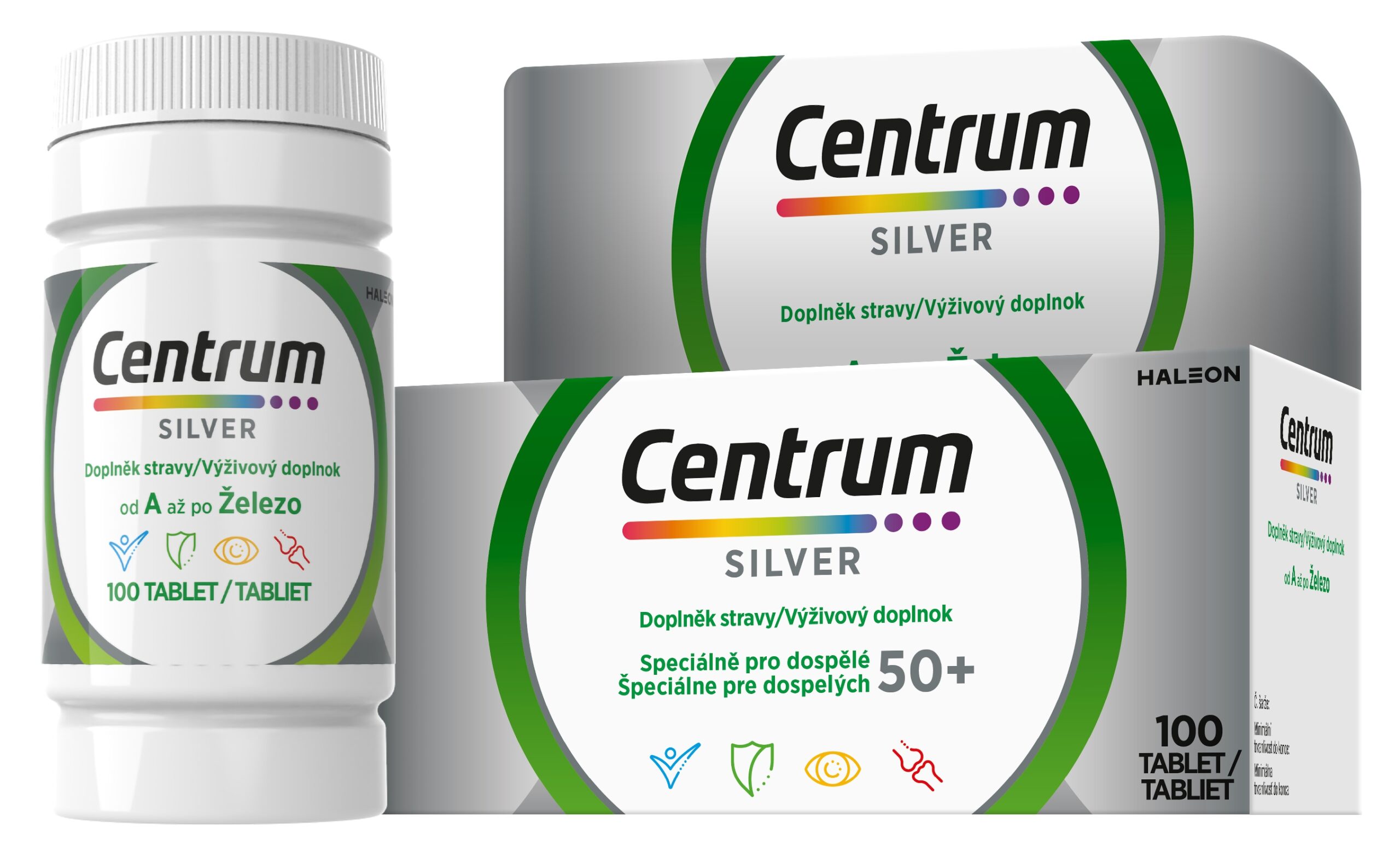 Centrum Silver 100 tabliet – Obrázok 2