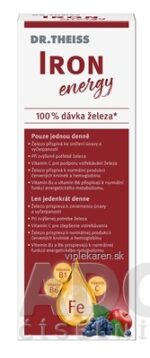 Dr.Theiss IRON Energy sirup 1x250 ml – Obrázok 3