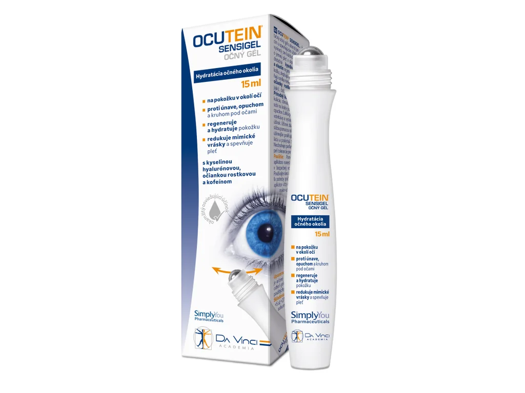 572_ocutein-sensigel-hydratacni-ocni-gel-sk-rgb Da Vinci Academia OCUTEIN SENSIGEL hydratačný očný gél 15 ml – Obrázok 1