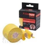 FIXAtape tejpovacia páska SPORT kinesiologická, elastická, žltá 5cm x 5m, 1x1 ks – Obrázok 2