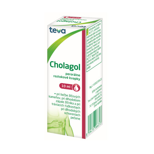 CHOLAGOL perorálne roztokové kvapky 10 ml – Obrázok 1