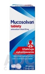 Mucosolvan tablety tbl 30 mg 1x20 ks – Obrázok 3