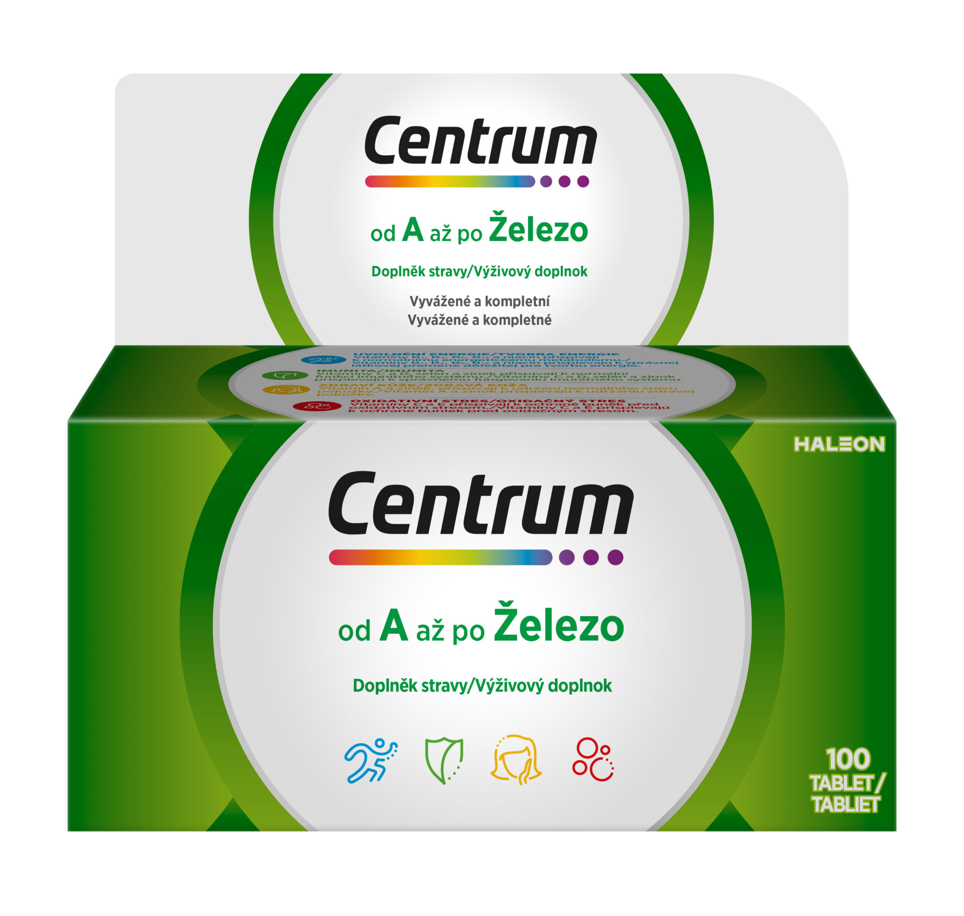 07_2023_Centrum_AZ_100_F Centrum od A až po Železo 100 tabliet – Obrázok 1