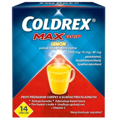 COLDREX MAXGRIP Horúci nápoj CITRÓN 14 ks