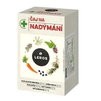 LEROS ČAJ NA NADÚVANIE bylinný čaj 20 x 1,5 g