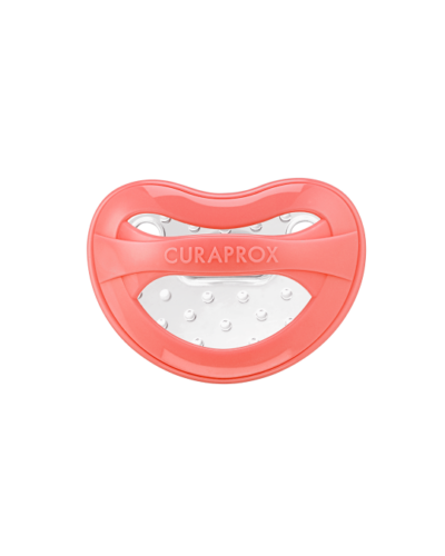 CURAPROX Baby cumlík veľkosť 0, koralový 1 ks – Obrázok 2