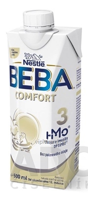 he8x480_400x400 BEBA COMFORT 3 HM-O tekutá mliečna dojčenská výživa (od ukonč. 12. mesiaca) 1x500 ml – Obrázok 1