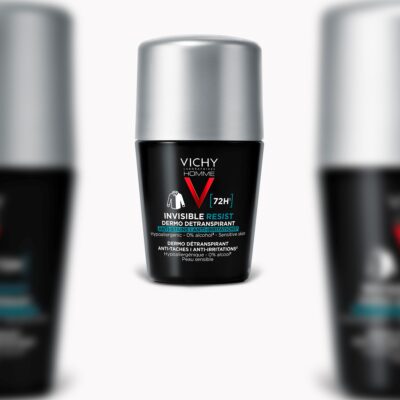 VICHY HOMME INVISIBLE RESIST 72H antiperpirant roll-on 50 ml – Obrázok 3