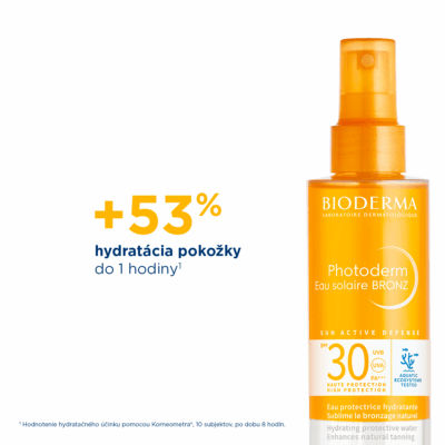BIODERMA Photoderm BRONZ opaľovacia voda SPF 30 200 ml – Obrázok 2