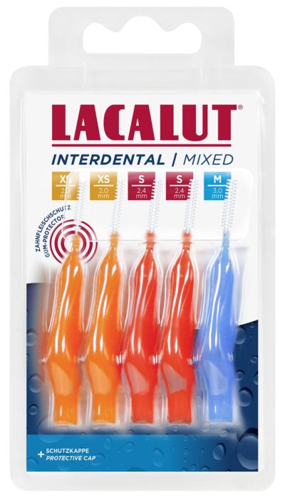 LACALUT medzizubná kefka MIX 5 ks