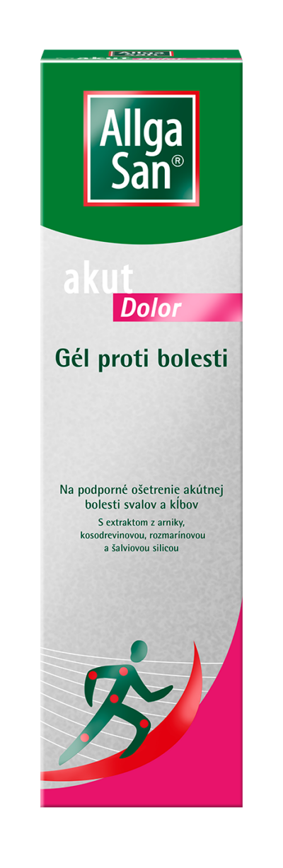 Allga San akut Dolor Gél proti bolesti chladivý 100 ml