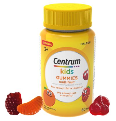 Centrum kids GUMMIES multifruit želé 60 ks – Obrázok 2