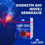 GS Koenzým Lipo Q10 100 mg 60 kapsúl – Obrázok 2