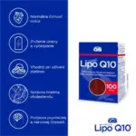 GS Koenzým Lipo Q10 100 mg 60 kapsúl – Obrázok 3
