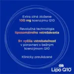 GS Koenzým Lipo Q10 100 mg 60 kapsúl – Obrázok 4
