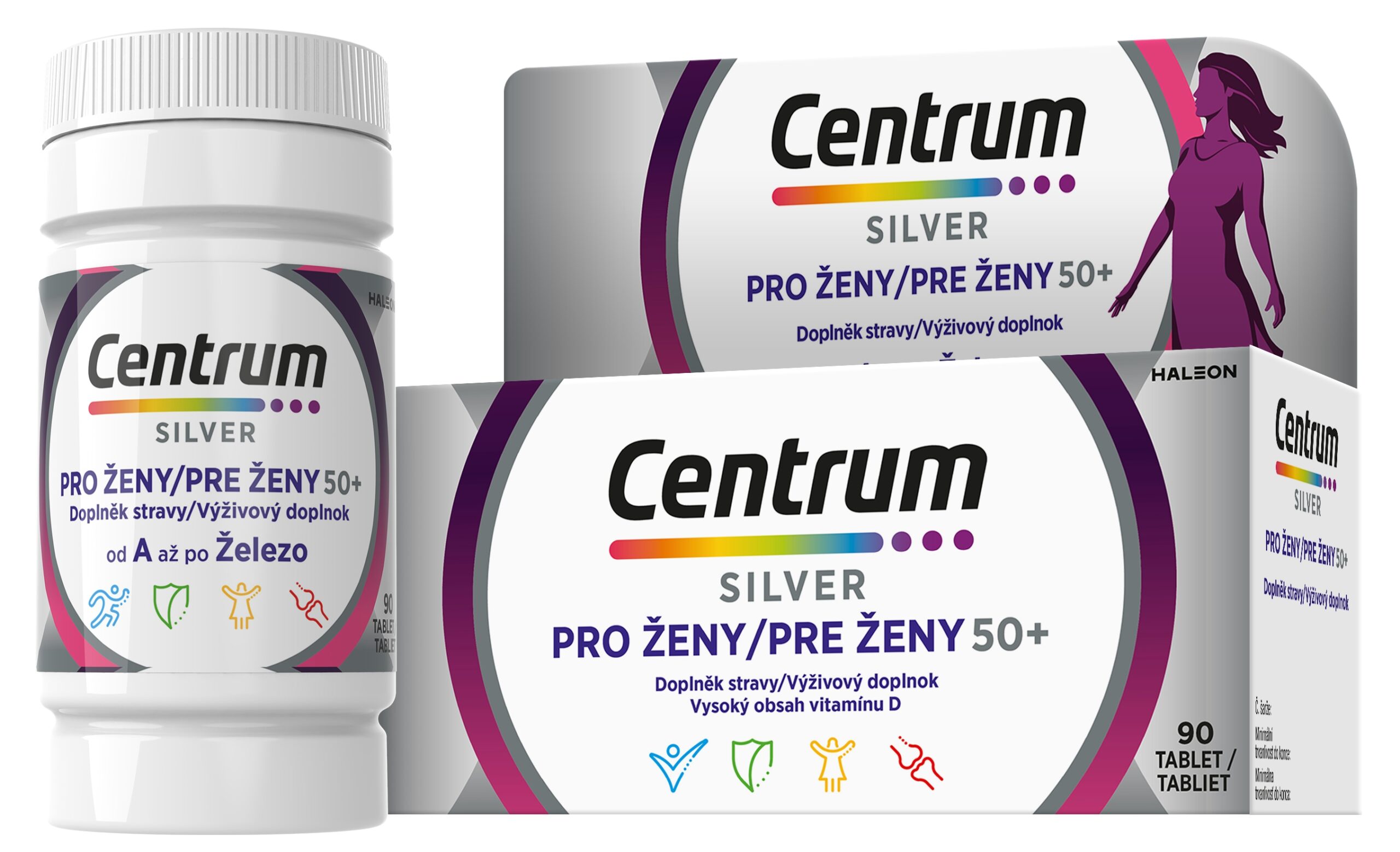 Centrum Silver pre ženy 90 tabliet – Obrázok 2