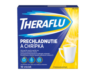 THERAFLU Prechladnutie a chrípka 10 vreciek