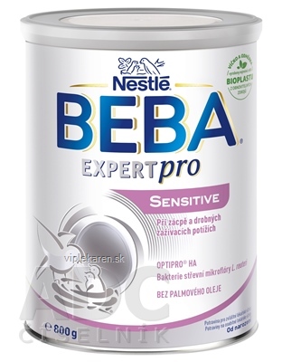 gujh880_400x400 BEBA EXPERT pro SENSITIVE špeciálne výživa dojčiat pri zápche (od narodenia) 1x800 g – Obrázok 1