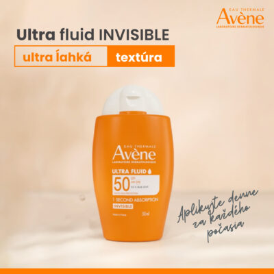 AVÈNE SUN ULTRA FLUID INVISIBLE SPF 50 50 ml – Obrázok 3
